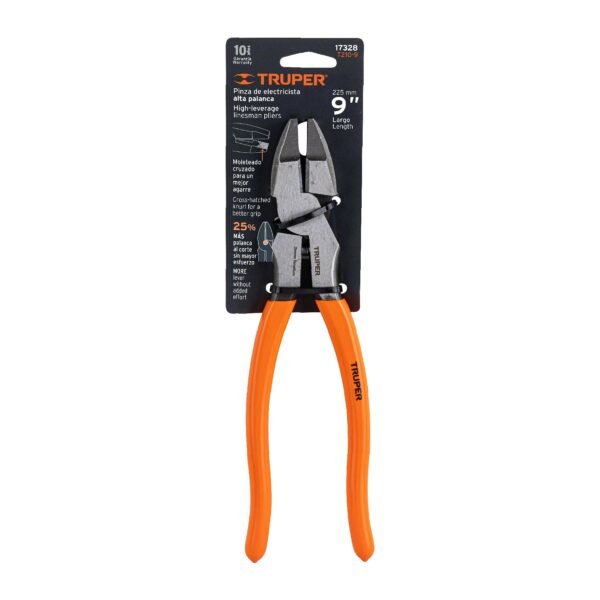 Pinza para Electricista 9" Alta Palanca - Imagen 2